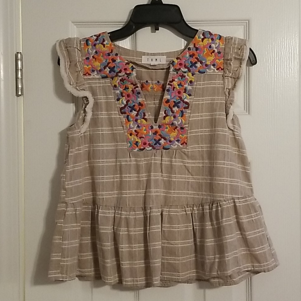 Boutique Blouse Size Small